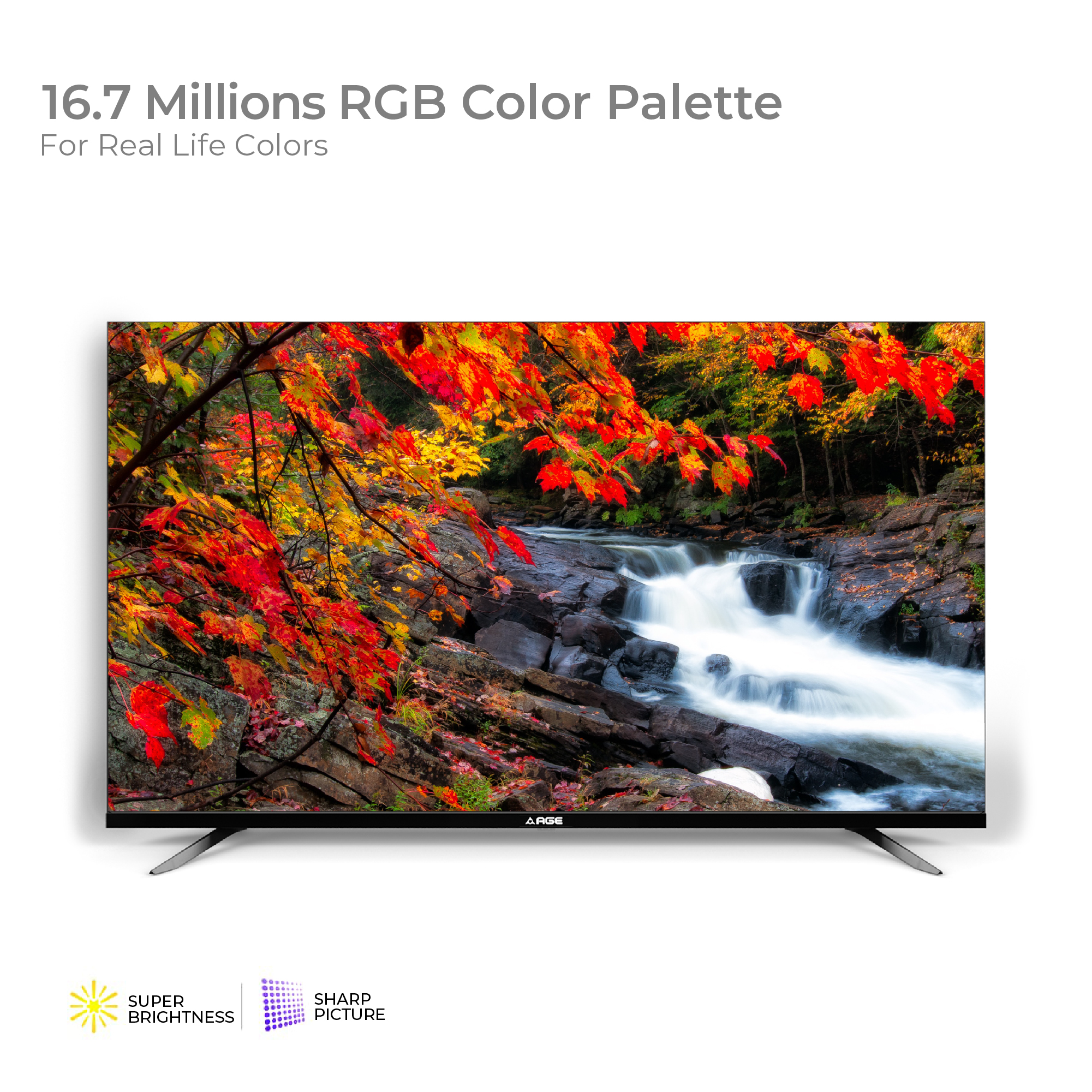 AGE 164 cm (65 inch) Ultra HD (4K) LED Smart Android TV with Certified Android TV, Chromecast Built-In, Voice Search Enabled Remote, Android 11.0, HDR 10, Ultra Slim body, Netflix, Hotstar, Amazon Prime (PRO 65 UHD VC)
